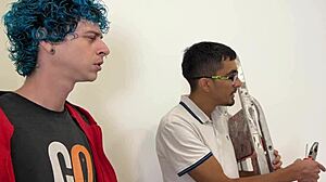 called them to fix internet and ended up fucking both