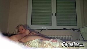 Yelena Vera gets fucked and takes a facial cumshot.