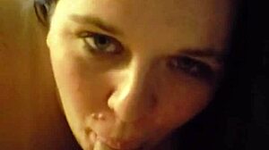 My new wife sucking my dick