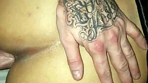 LATINA SLUT GIVES BLOWJOB AND GETS HER ASS FUCKED HARD