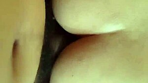 My husband pounds my ass hard in bed.