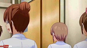 Kokuhaku 01 Hentai: Public Outdoor Blowjob with Big Tits and Creampie