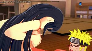 Naruto Hentai: Naruto X Hinata Handjob, Boobjob, Fuck with Cum Inside - 3D Animation Porn