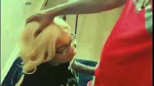 Blonde Barbie Takes on Big Black Cock in Wild Session