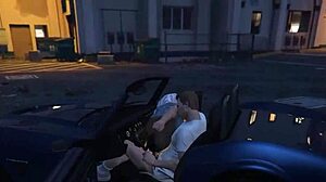 Gta 5 Online Character Enjoys Hooker Service In Car