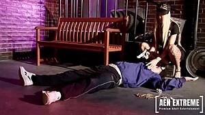 Stacey Saran Gets Fucked In Uniform By Strangers!