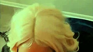 Blonde Barbie Takes on Big Black Cock in Wild Session