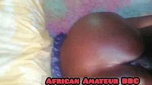 African Amateur Sucks Massive BBC in Wild Blowjob Session!