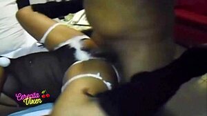 Super Hot Blonde Athena Fleurs Gets Her Shaved Twat Dripping with Warm Cum from Porndude