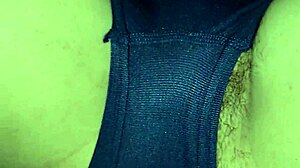 Suggestive Play With Stepsister's Panties In Close-Up Taboo