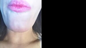 Skinny Slut Teases Mouth Fetishists with Dirty Talk and Rough Taboo Action