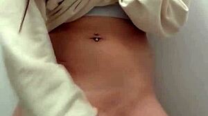 Wow, crazy risky masturbation by horny PassionBunny on international flight!