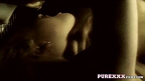 i watch this superb blonde get facialized so well