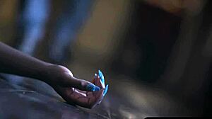 Shady guy haunted by ebony ex-girlfriend ghost who gives blowjob and sex