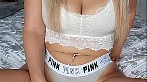 Watch this hot curvy teacher masturbate in over 20 wild ways, what a freak!