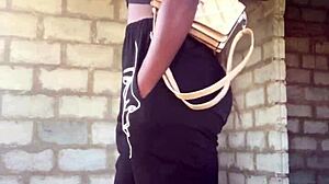 Crazy bitch performs striptease live for fans