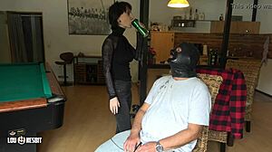 r venge, lou nesbit, and lia louise spit on patriarchy in femdom domination