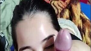 this white wolf gets greedy oral from white moon vip before sleeping