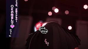 Papa Katsu JK Rides Cowgirl in Hentai Creampie