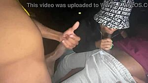 Yolanda Yamz Sucks Two Big Cocks In Doggy Style At The Park