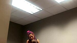 Behind the scenes of interracial threesome