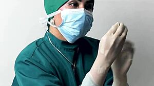 Is the Nurse's Latex Gloves Fetish Turning You On in the Hospital?