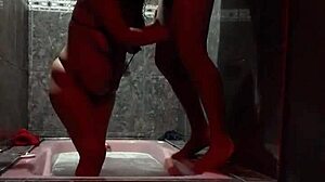 I devoured her pussy in the hotel jacuzzi