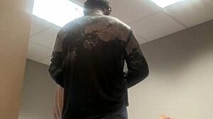 Behind the scenes of interracial threesome