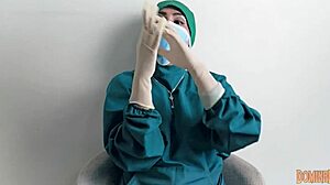 Is the Nurse's Latex Gloves Fetish Turning You On in the Hospital?