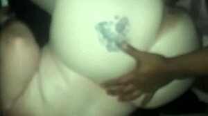 Fat BbW Bent Over In Doggystyle Pinned By Big Black Cock