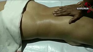 Indian lady full body massage feels so relaxing