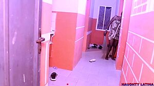 My New Tenant Caught Me Fingering Myself, Then He Fucked and Satisfied Me