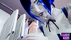 everyone needs an ai maid demi with toys and big cock