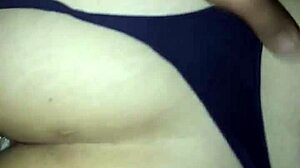 The wife bends over for intense doggystyle anal, getting cum all over her big ass in this steamy session.