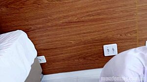 three friends swapping cocks bareback in the room