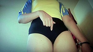 Stepsister Begs for Milk in Naughty Mouth