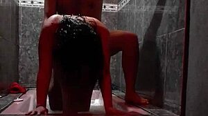 I devoured her pussy in the hotel jacuzzi