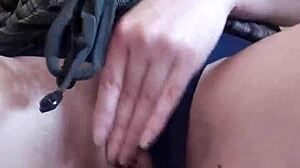 Lonely Girl Brings Herself To Orgasm Caressing Her Pussy