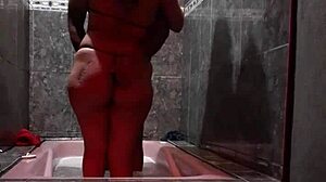 I devoured her pussy in the hotel jacuzzi