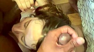 LUCKY SLUT SUCKS THREE NICE DICKS