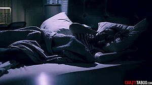 teen agrees to threesome sex with guy and real doll