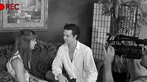 Cute babes sucking cocks in horny naked scenes