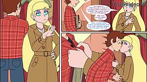 anime threesome with blonde characters in group setting