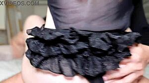 Were amateur Japanese housewife Yaliman's threesome and creampie fetish