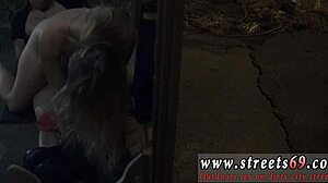 Hey, wanna see fast and rough orgasm in sock-smelling bondage?