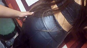 Mexicana follando luego de ir de antro le grabé cogiendo de caliente sexo real-casero