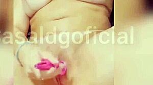 Gabi Carlos Making Lesbian Squirt with Big Tits