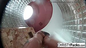 Passionate Shower Fun With Christy Dahlia And Ivan