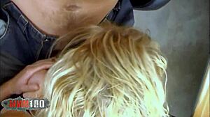 Chloe Conrad in yellow lingerie gets pussy stretched by horny cock