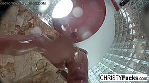 Passionate Shower Fun With Christy Dahlia And Ivan